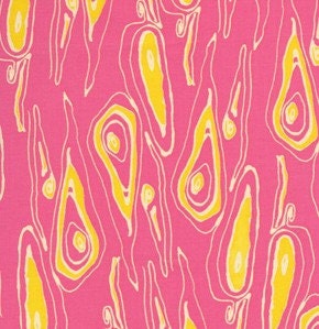 Opal Owl Wood Grain in Pink by Tina Givens - 1 Yard