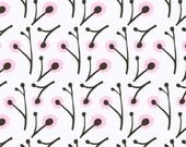 SALE Milly by Erin Ries for Clothworks - 1 Yard Pink Small Floral Y0639-41