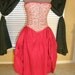 Renaissance Christmas Corset- Approx size 12