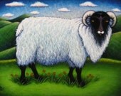 SALE   The Sheep Next Door.  8 x 10 print
