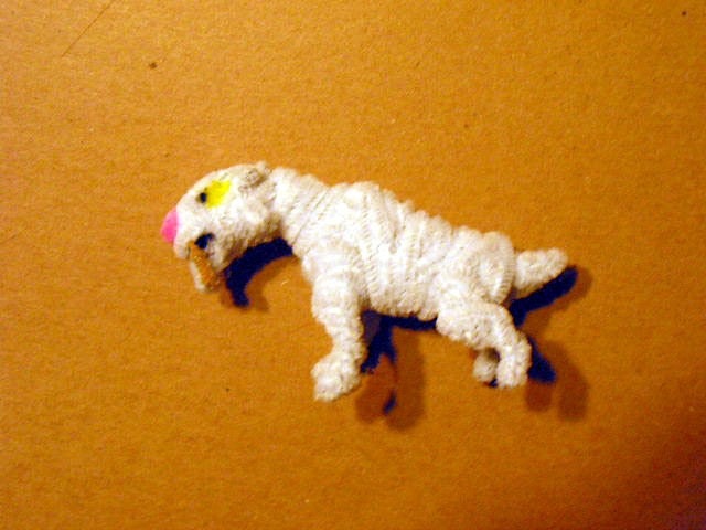 Fuzzy Figures - Smilodon (Saber Toothed Cat)