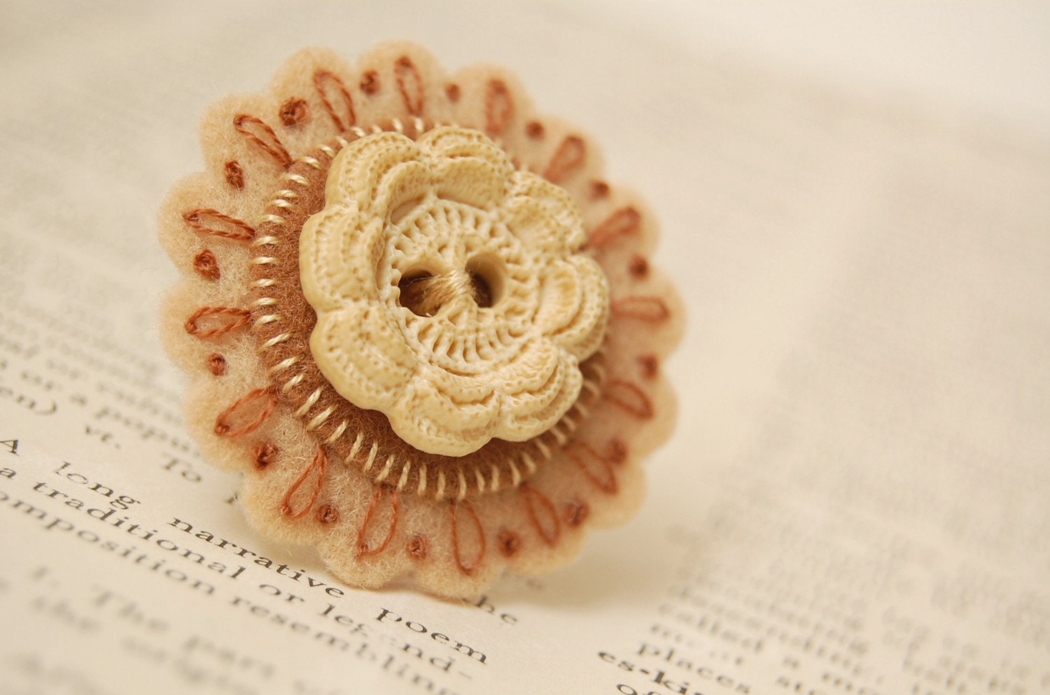 Doily Fiber Ring