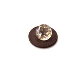 RARE Vintage Lone Star Cut Imperial Topaz, Faceted Topaz, Loose Gem, Lapidary Supplies, Jewelry Supplies, Cut Gemstone, 3 Carats