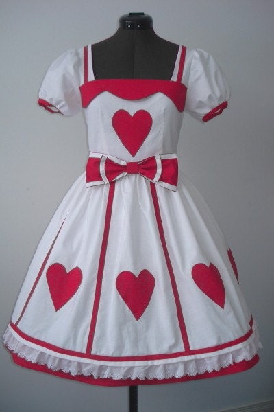 Alice In Wonderland Queen Of Hearts Lolita Dress