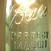UpCycled ReCycled QUART SIZED ART Blue BALL Mason Jar Catch A FireFly Hanging Pendant Lighting Fixture