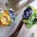 CHERISE handmade fabric floral bouquet shoe clips for weddings, special occasions, gifts for her