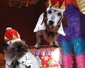 Royal Tea Party 18x24 Poster (what our pets do when they are home alone)