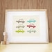 11x14Traffic Jam Print - Kids Wall Art