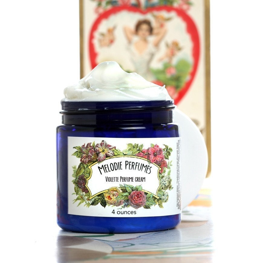 VIOLETTE tm  Perfume Luxe Body Cream Sensually Soft Skin MELODIE PERFUMES