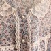 70s ditsy floral lace prairie dress