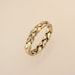 Braided Ring, in multiple gold strands, for the bride