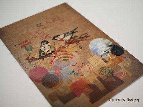 Tweet Me Postcard