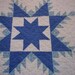 Wonderful Vintage Olde Kentucky Quilt In Blue and White