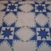 Wonderful Vintage Olde Kentucky Quilt In Blue and White