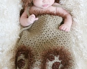 Cowardly Lion Cocoon and Hat Crochet Pattern pdf 588