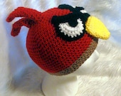 Red Bird Crochet Pattern pdf 638 Infant to Adult sizes Permission to Sell what you make