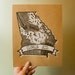 Georgia State Bird- Brown Thrasher 8 x 10 Print