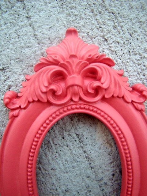 Coral Sunrise Ornate 2X3 Vintage Style Picture Frame