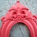 Coral Sunrise Ornate 2X3 Vintage Style Picture Frame