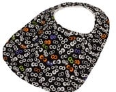 SALE - Spooky Eyes -  Infant or Toddler - Adjustable snaps - Reversible