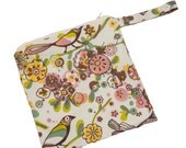 Larkspur -  14x14 Sweet Bobbins Wet Bag - SEAM SEALED - Snap Strap-  Boutique Quality