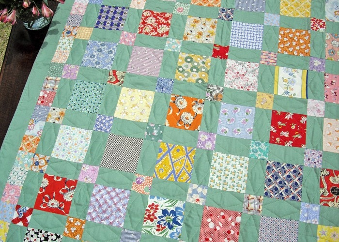 Antique-style Quilt (hand quilted)
