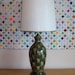 Sale Mid Century Modern Lamp - Green Ceramic by Domus Modern on Etsy