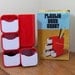 Vintage Office Desk Caddy in Red 1970s