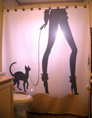 Cat Shower Curtains