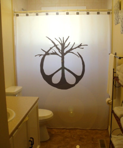 Peace Sign Curtains