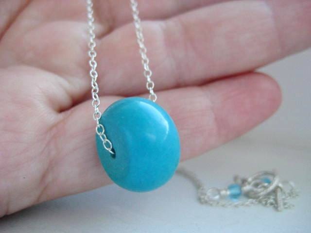 Turquoise Pendant Necklace