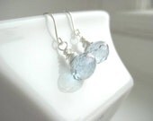 NEW Cylene Earrings - Blue Mystic Quartz Onion Briolettes