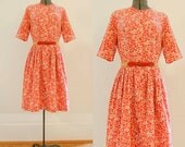 V I  N T A G E 1960's Villager style shirtwaist