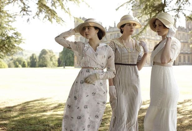 Titanic 1900s Downton Abbey Edwardian Mary Day Tea Gown Dress RESERVED for Kiserai 2nd Payment