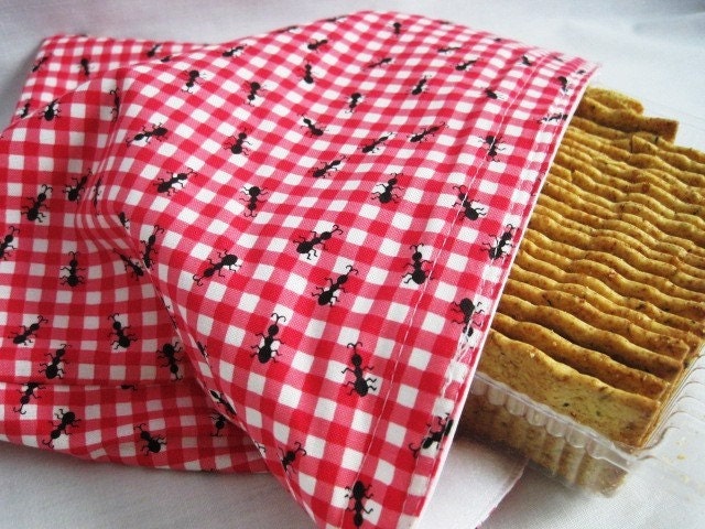 Picnic Ants Large Wet/Storage Bag, Reusable