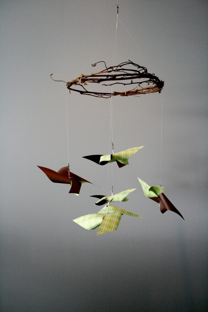 Pinwheel Baby Mobile