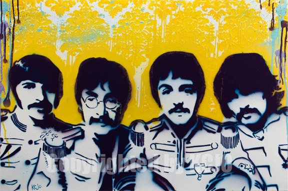 Beatles Pop Art  print