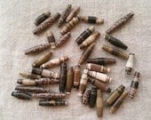 Shades of Brown Paper Magazine Beads