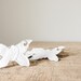 Handmade Paper Gift Tags- Butterfly Sage, Set of 6