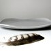 Russel Wright American Modern Granite Gray Chop Plate