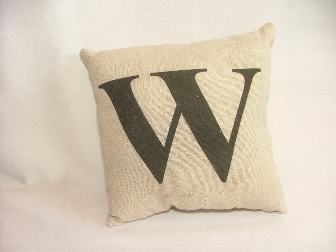 Custom Monogram Pillow