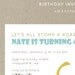 prehistoric dinosaur : birthday invitation set