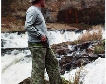 KNITTING PATTERN -  Birchbark Longies -  Adult Sizes