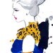 Watercolor Fashion Illustration - Cheetah Chic print