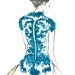Watercolor Fashion Illustration - Backstage print