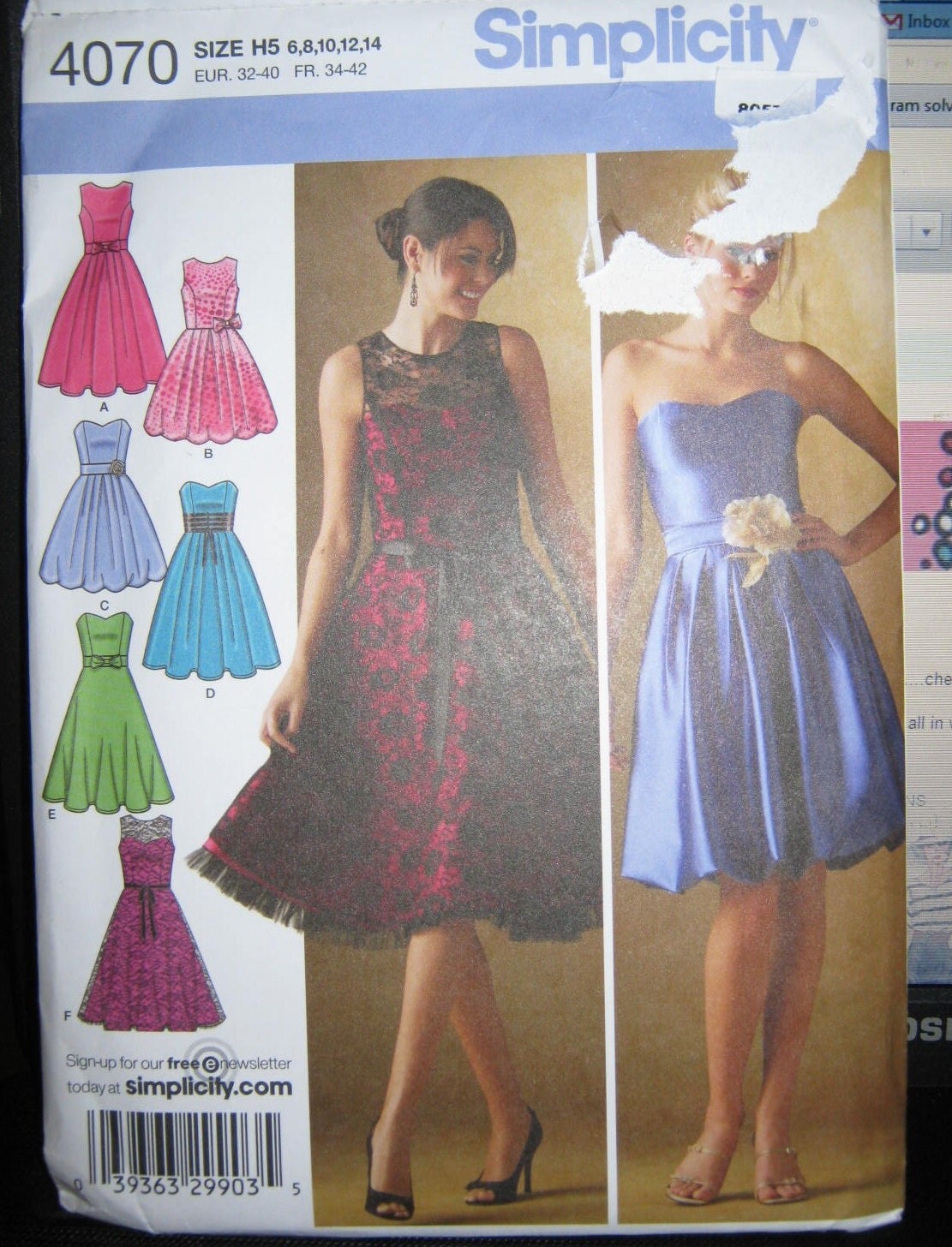 simplicity patterns 4070