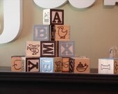 Custom Painted Childrens Blocks