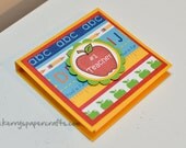 1 Teacher's Apple Post-It Note Holder