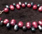 Grape Fringe Bracelet