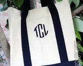 Monogrammed Tote Bag